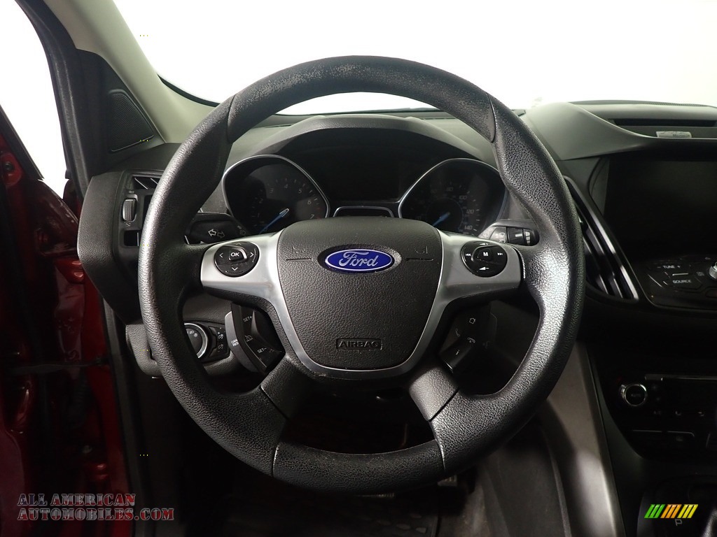 2014 Escape SE 1.6L EcoBoost 4WD - Ruby Red / Charcoal Black photo #28