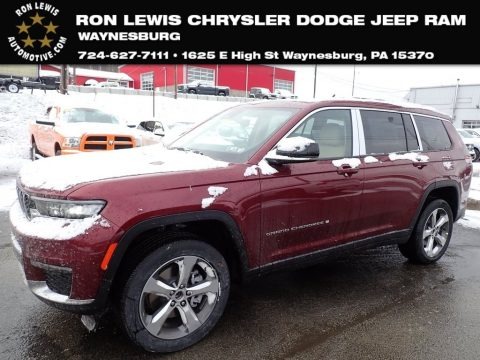 Velvet Red Pearl 2022 Jeep Grand Cherokee L Limited 4x4