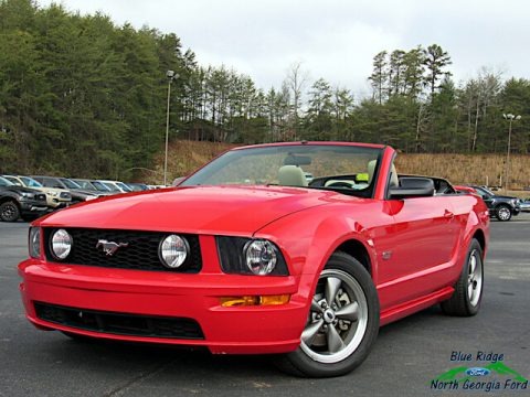 Torch Red 2006 Ford Mustang GT Premium Convertible