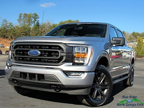 Iconic Silver 2021 Ford F150 XLT SuperCrew 4x4