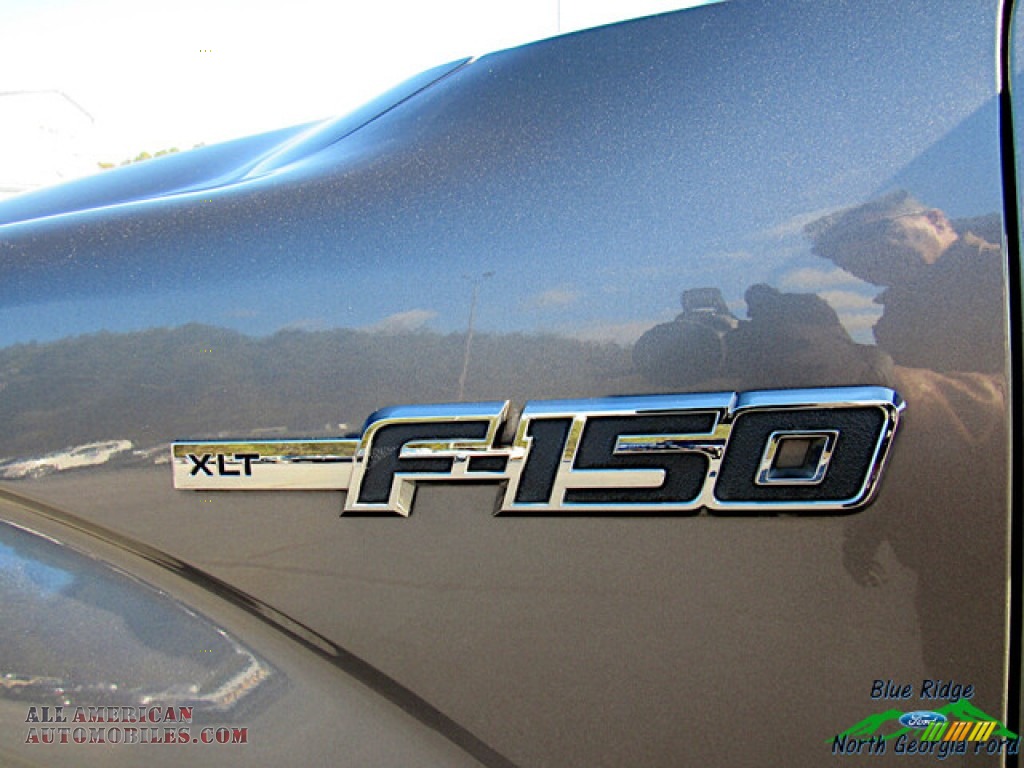 2014 F150 XLT SuperCrew 4x4 - Sterling Grey / Steel Grey photo #27