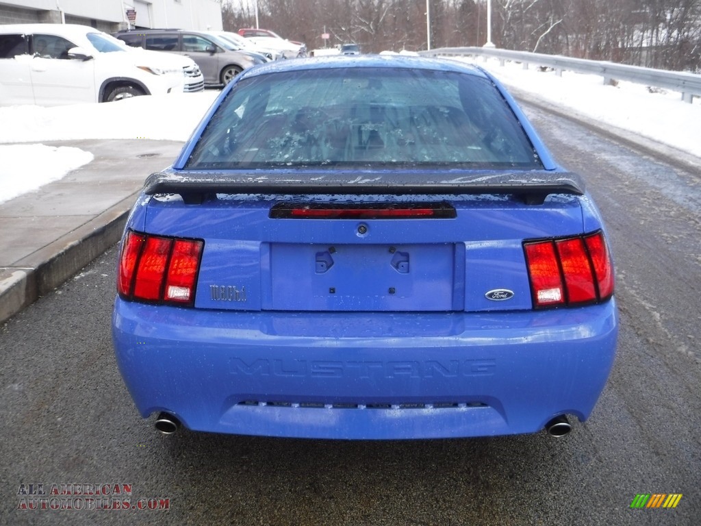 2004 Mustang Mach 1 Coupe - Azure Blue / Dark Charcoal photo #18