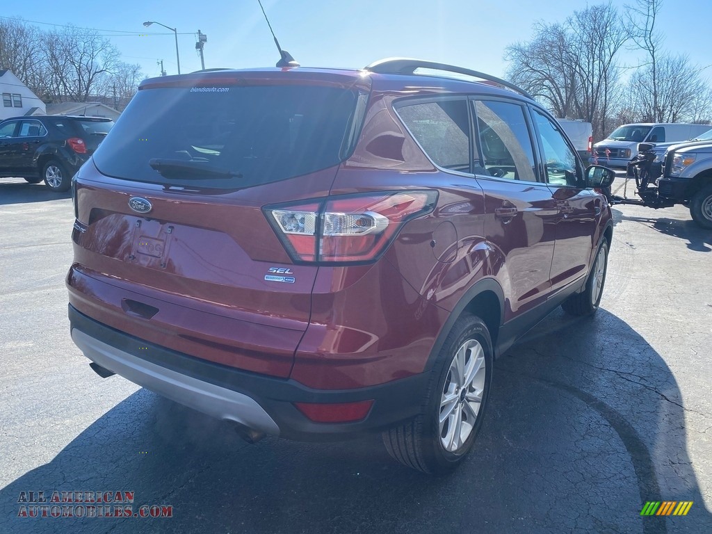 2018 Escape SEL 4WD - Ruby Red / Charcoal Black photo #5