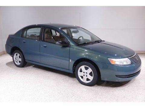 Cypress Green 2007 Saturn ION 2 Sedan