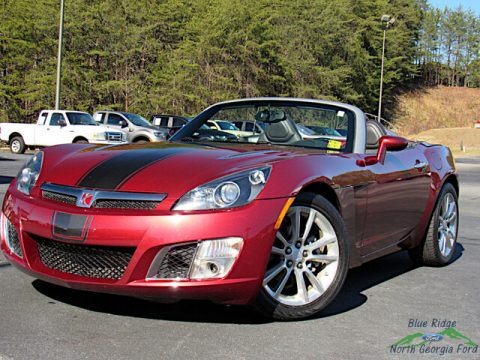 Ruby Red 2009 Saturn Sky Red Line Ruby Red Special Edition Roadster