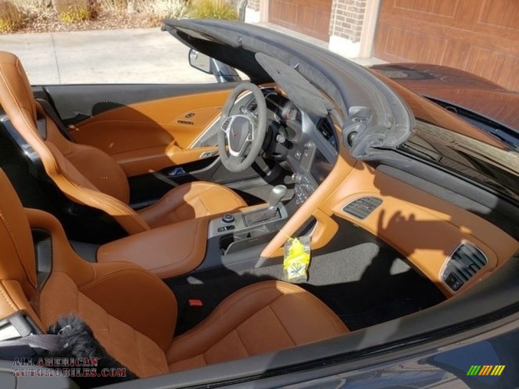 2014 Corvette Stingray Convertible - Cyber Gray Metallic / Kalahari photo #5