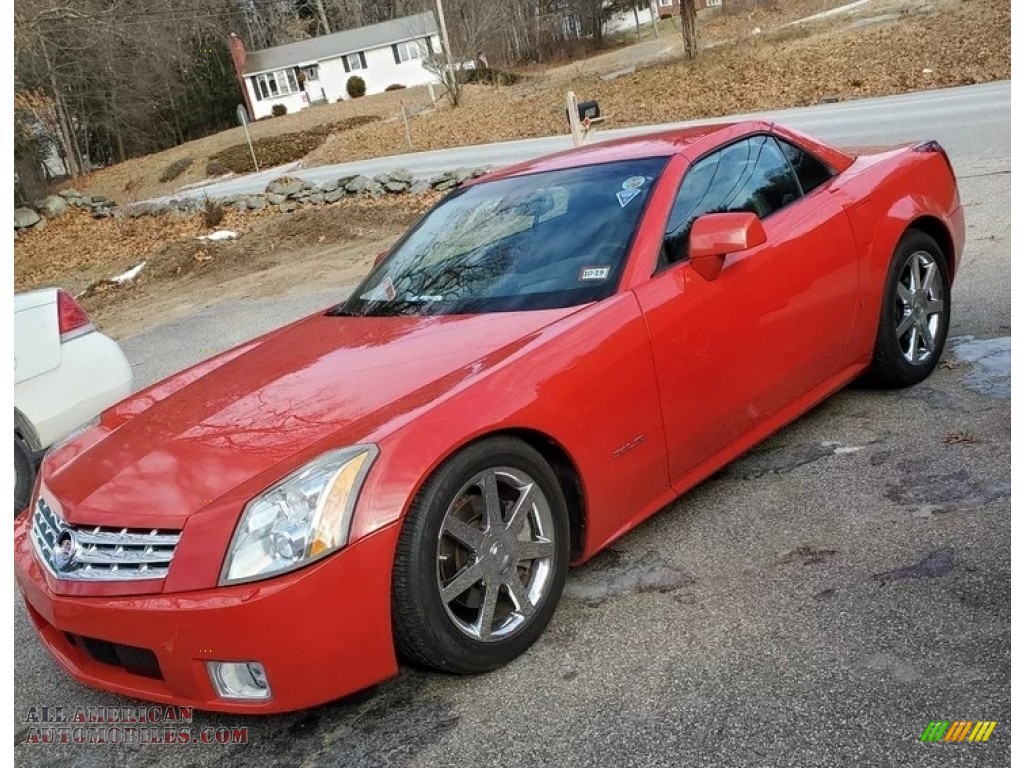 Passion Red / Ebony Cadillac XLR Passion Red Limited Edition Roadster