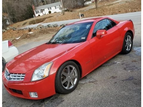Passion Red 2007 Cadillac XLR Passion Red Limited Edition Roadster