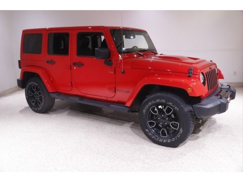 Firecracker Red 2018 Jeep Wrangler Unlimited Altitude 4x4