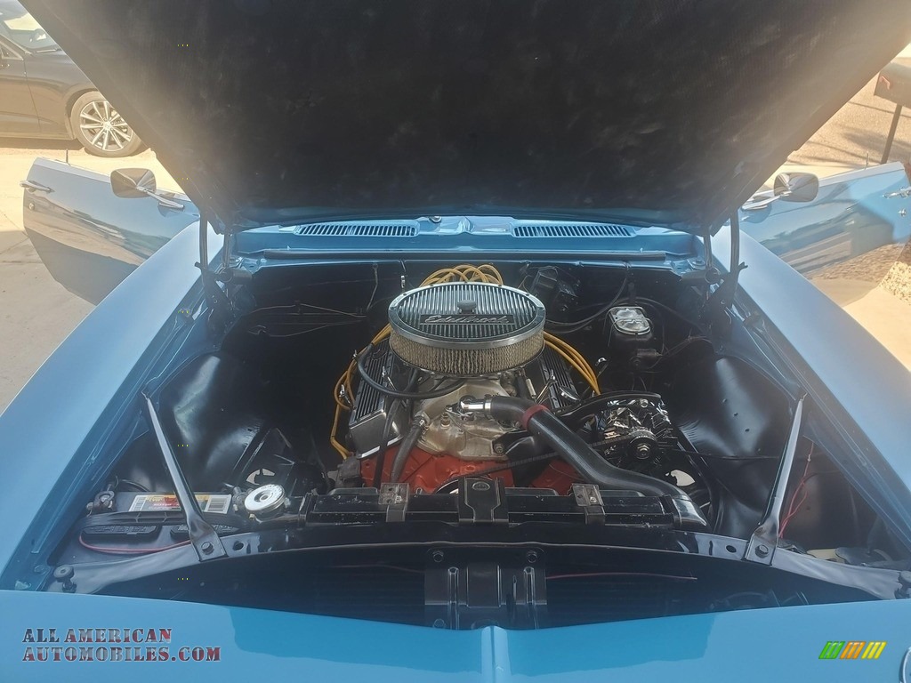 1968 Camaro Convertible - Grotto Blue / Blue photo #11