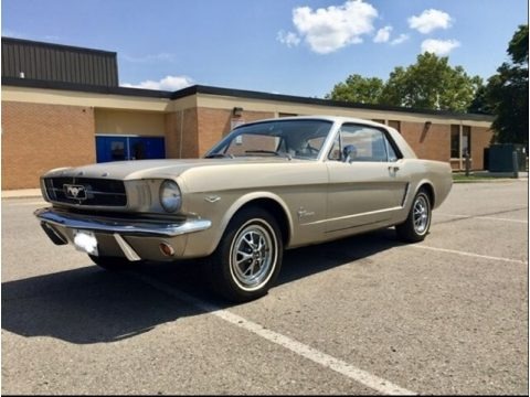 Champagne Beige 1965 Ford Mustang Coupe