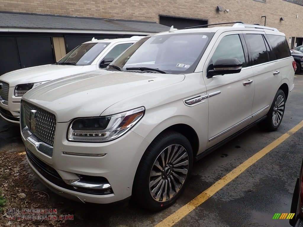 2019 Lincoln Navigator Reserve 4x4 In Ceramic Pearl Metallic Tri-coat 