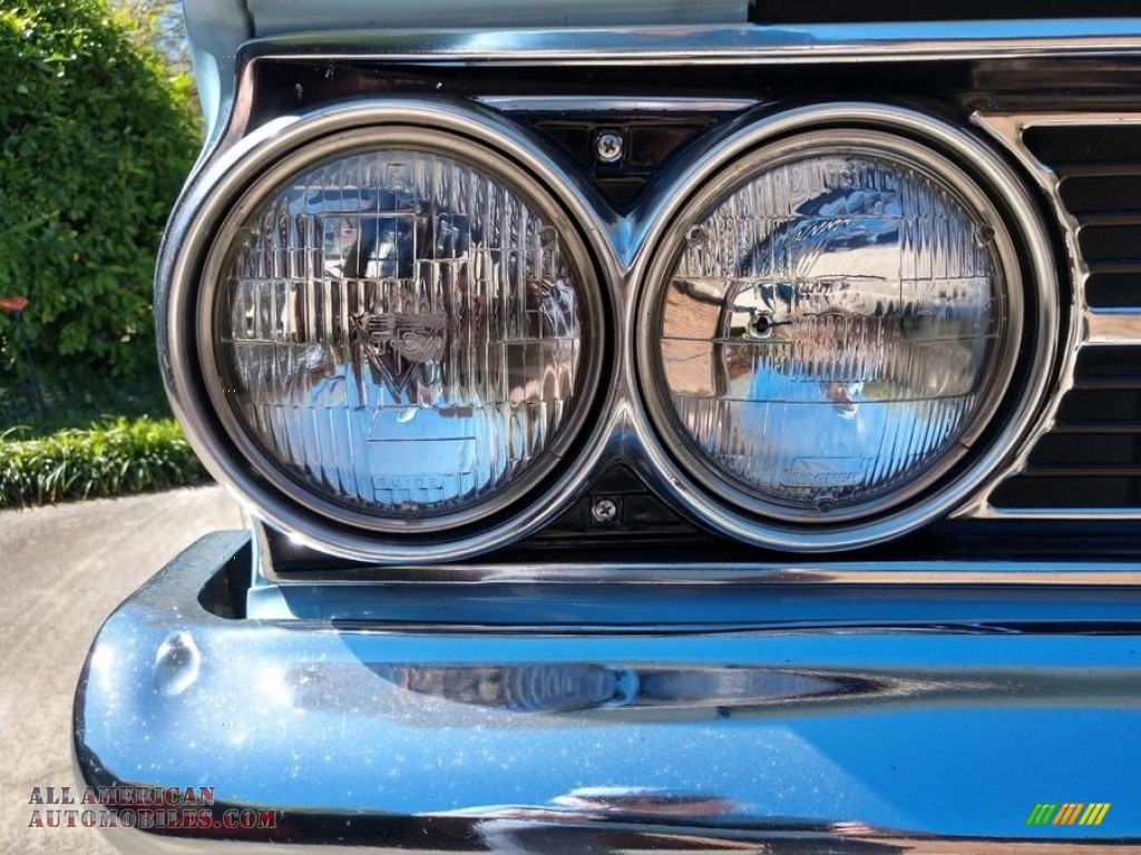 1964 GTO Convertible - Skyline Blue / Dark Blue photo #16