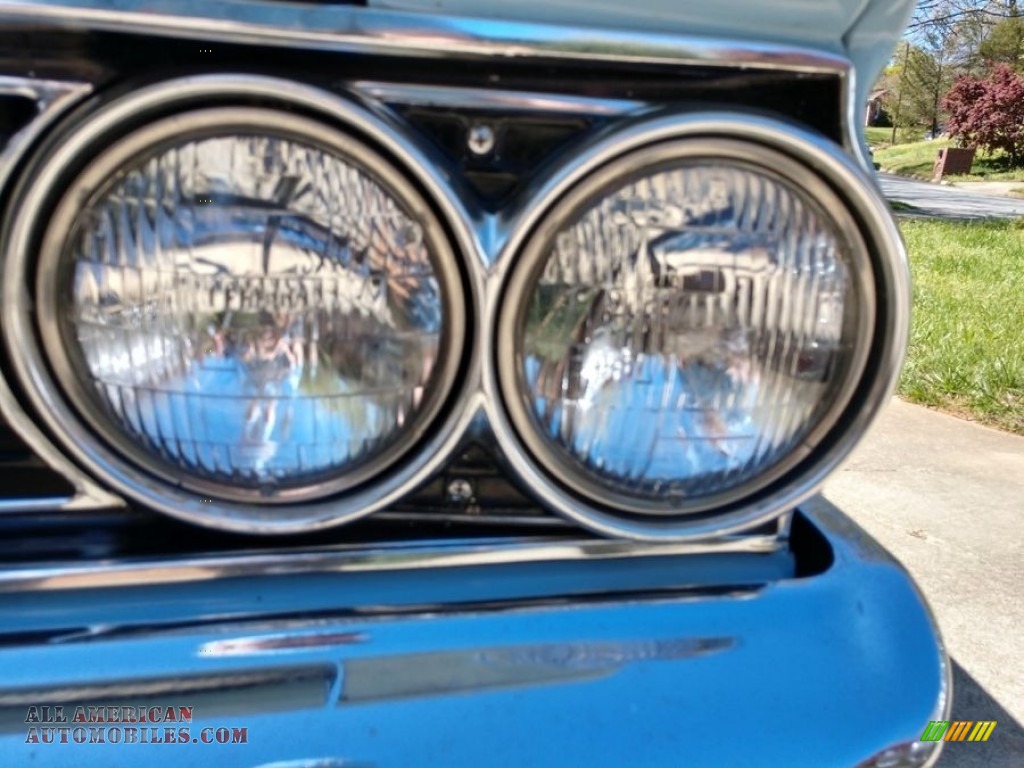 1964 GTO Convertible - Skyline Blue / Dark Blue photo #17