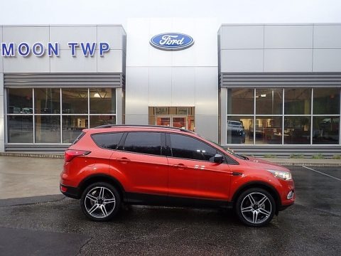 Sedona Orange 2019 Ford Escape SEL 4WD