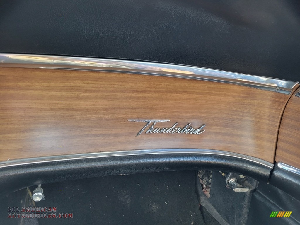 1963 Thunderbird Convertible - Corinthian White / Black photo #4