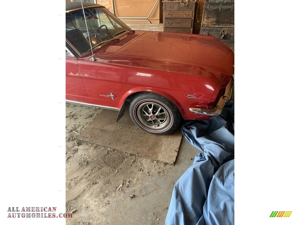 1966 Mustang Coupe - Red / Black photo #9