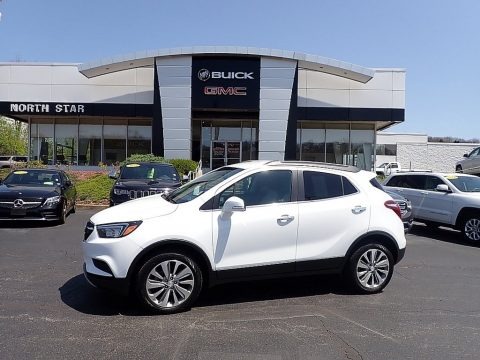 Summit White 2019 Buick Encore Preferred AWD