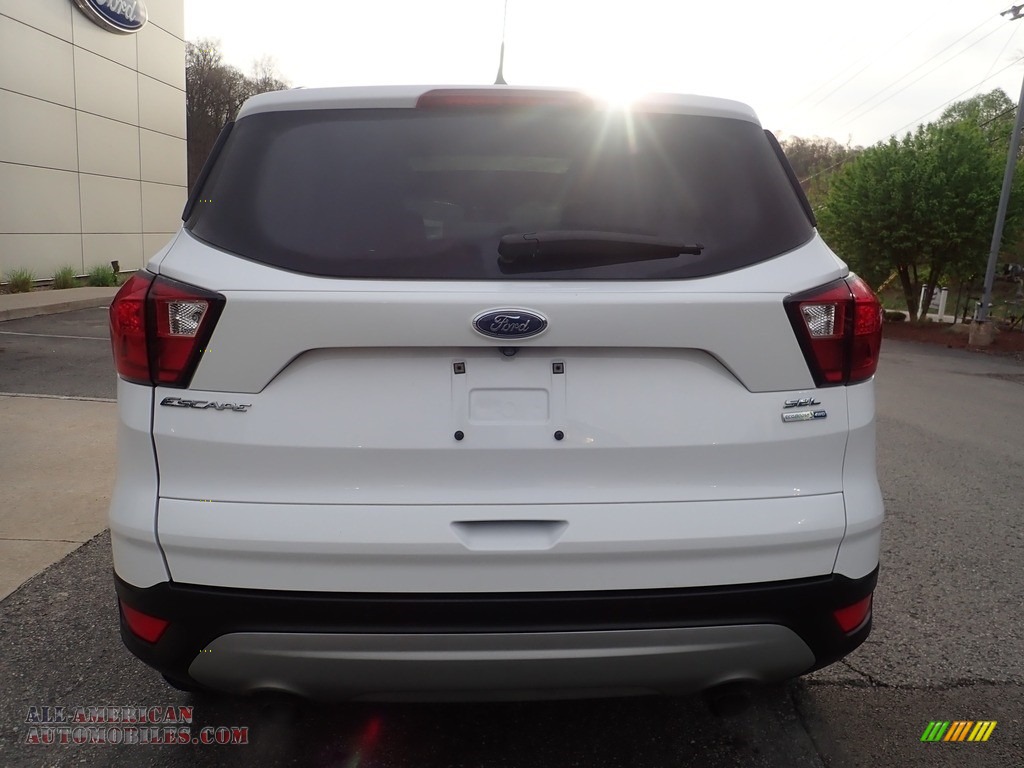 2019 Escape SEL 4WD - Oxford White / Chromite Gray/Charcoal Black photo #3