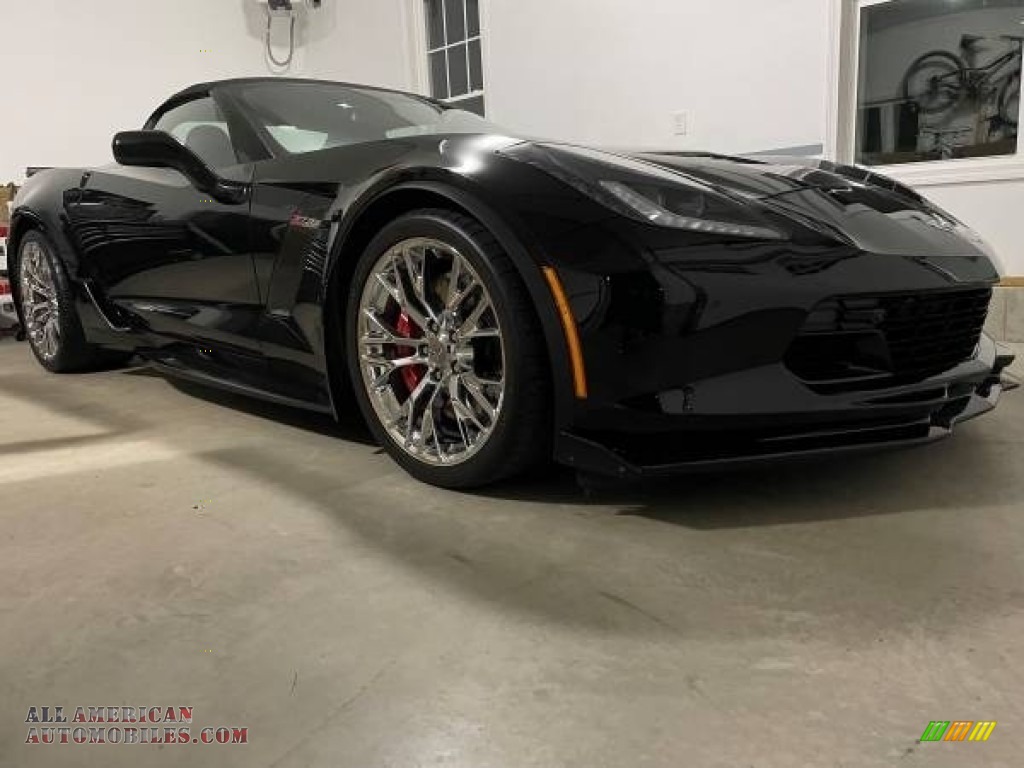 2019 Corvette Z06 Convertible - Black / Black photo #1