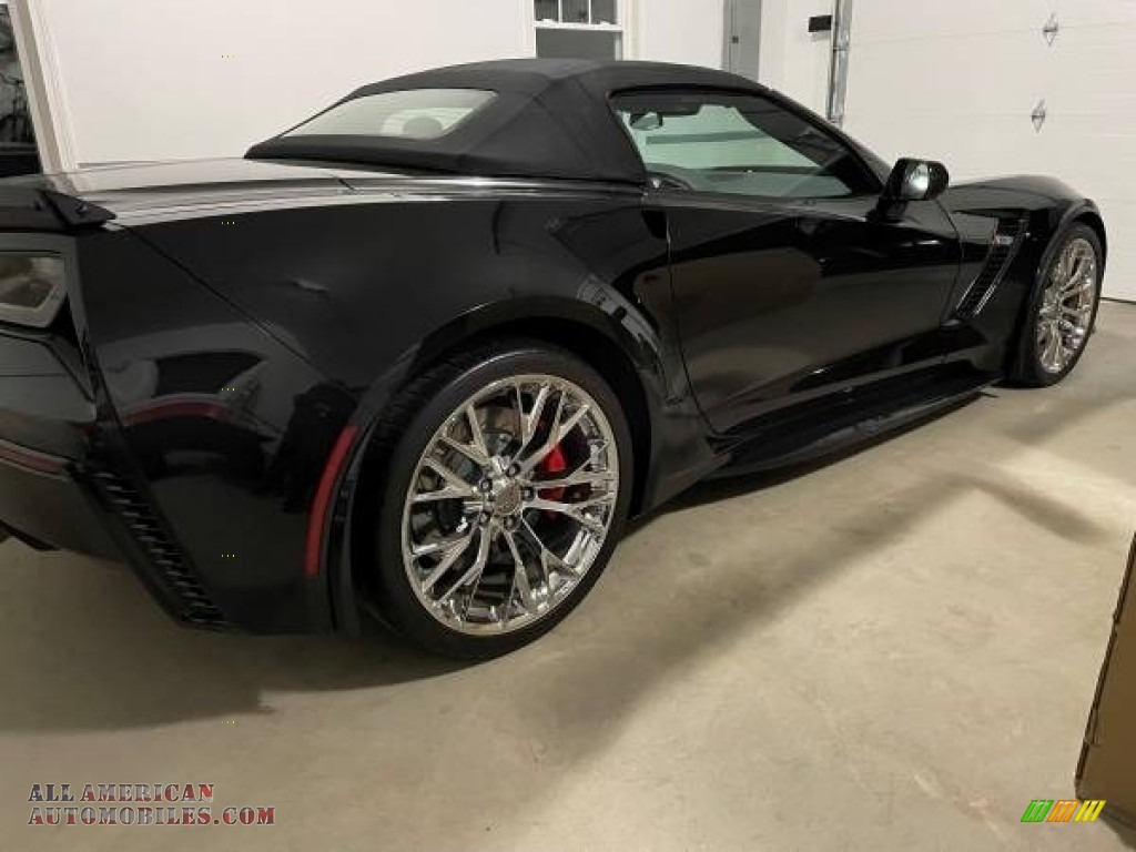 2019 Corvette Z06 Convertible - Black / Black photo #4