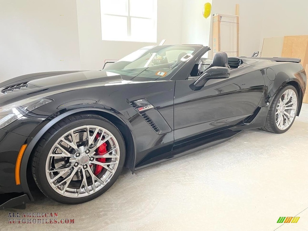 2019 Corvette Z06 Convertible - Black / Black photo #5