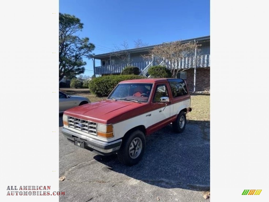 Red / Red Ford Bronco II XLT 4x4