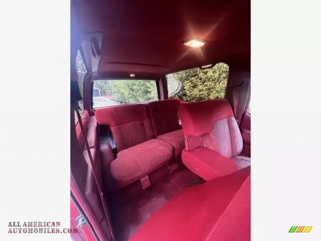 1990 Bronco II XLT 4x4 - Red / Red photo #15