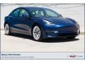 Tesla Model 3 Long Range Deep Blue Metallic photo #1