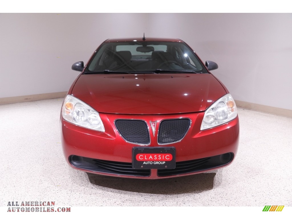 2008 G6 Sedan - Performance Red Metallic / Ebony Black photo #2