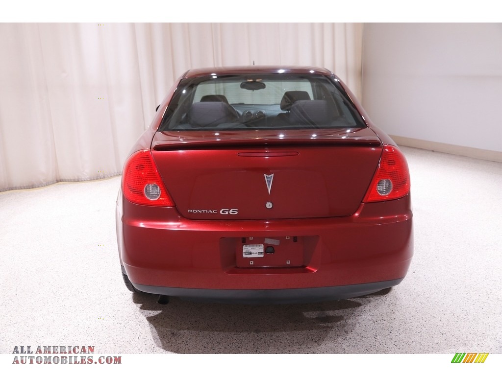 2008 G6 Sedan - Performance Red Metallic / Ebony Black photo #15