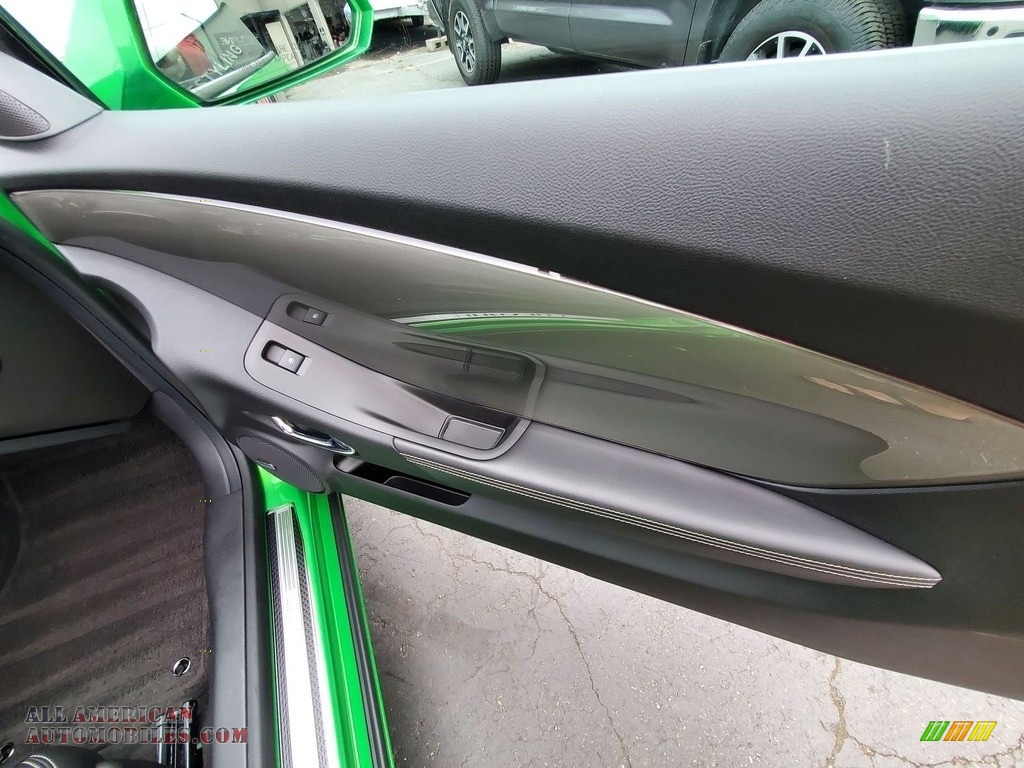 2011 Camaro SS Coupe - Synergy Green Metallic / Black photo #10