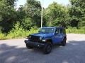 Jeep Wrangler Unlimited Willys Sport 4x4 Hydro Blue Pearl photo #2