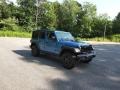 Jeep Wrangler Unlimited Willys Sport 4x4 Hydro Blue Pearl photo #4
