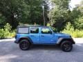 Jeep Wrangler Unlimited Willys Sport 4x4 Hydro Blue Pearl photo #5