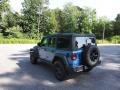 Jeep Wrangler Unlimited Willys Sport 4x4 Hydro Blue Pearl photo #8