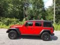 Jeep Wrangler Unlimited Willys Sport 4x4 Firecracker Red photo #1