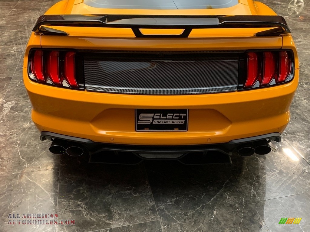 2019 Mustang GT Premium Fastback - Orange Fury / Ebony photo #5