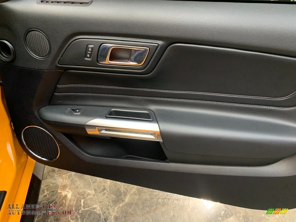 2019 Mustang GT Premium Fastback - Orange Fury / Ebony photo #15