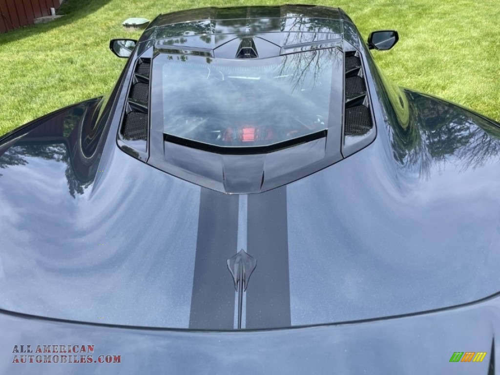 2021 Corvette Stingray Coupe - Shadow Gray Metallic / Jet Black photo #7