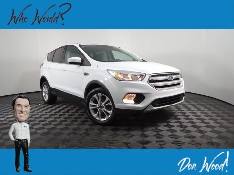 Oxford White 2019 Ford Escape SE 4WD