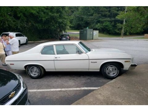 Antique White 1973 Chevrolet Nova Coupe