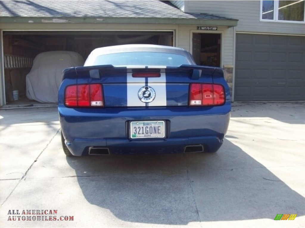 2006 Mustang Roush Stage 2 Convertible - Vista Blue Metallic / Blue/Dark Charcoal photo #6