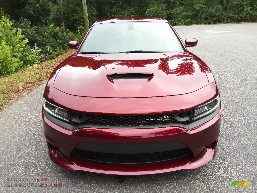 2021 Charger Scat Pack - Octane Red Pearl / Black photo #4