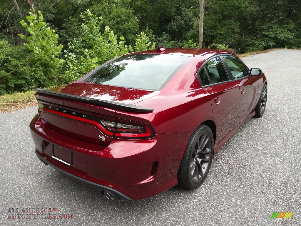2021 Charger Scat Pack - Octane Red Pearl / Black photo #7