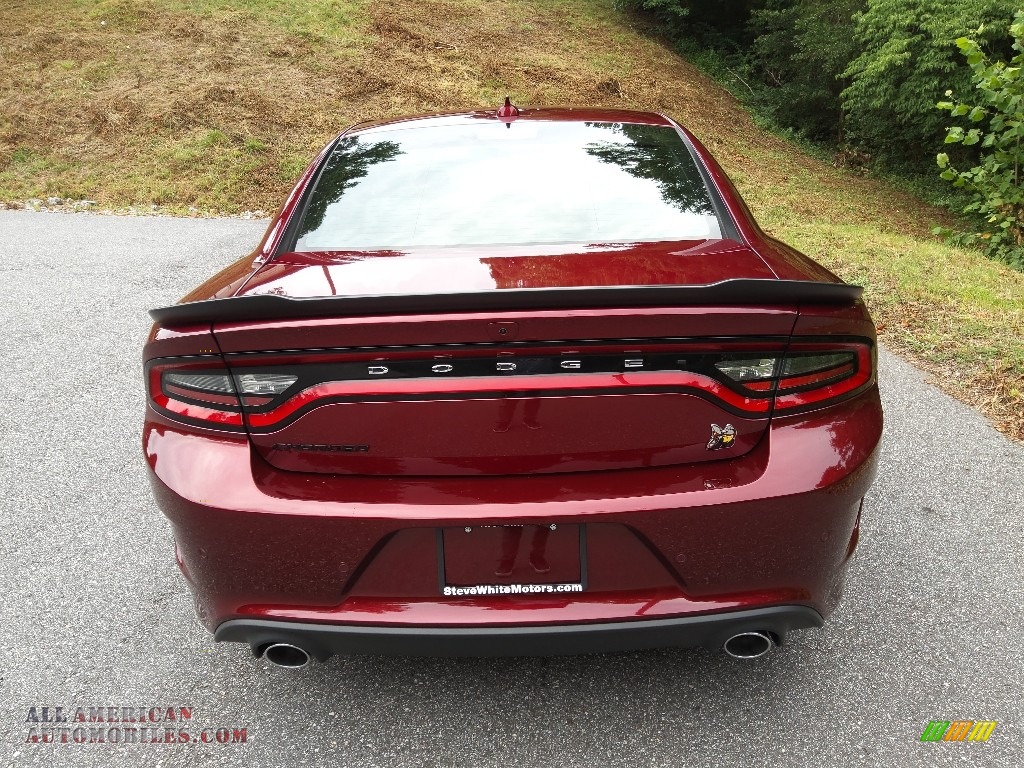 2021 Charger Scat Pack - Octane Red Pearl / Black photo #8