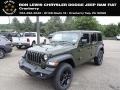 Jeep Wrangler Unlimited Sport 4x4 Sarge Green photo #1