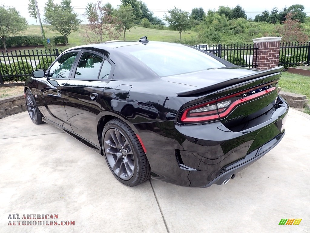 2022 Charger Scat Pack Plus - Pitch Black / Black/Ruby Red photo #3