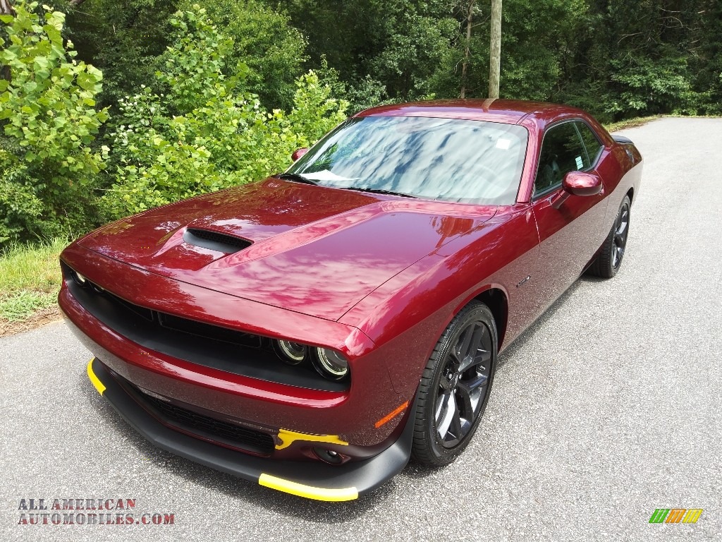 2022 Challenger R/T - Octane Red Pearl / Black photo #2