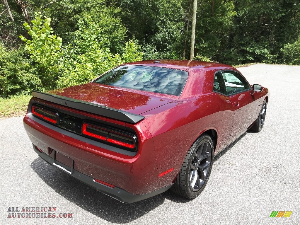 2022 Challenger R/T - Octane Red Pearl / Black photo #6
